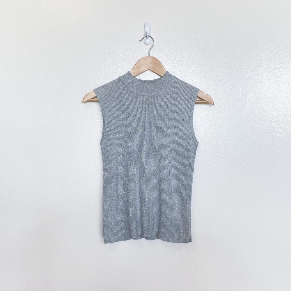 🖤 Vintage | Glittery Knit Vest Top